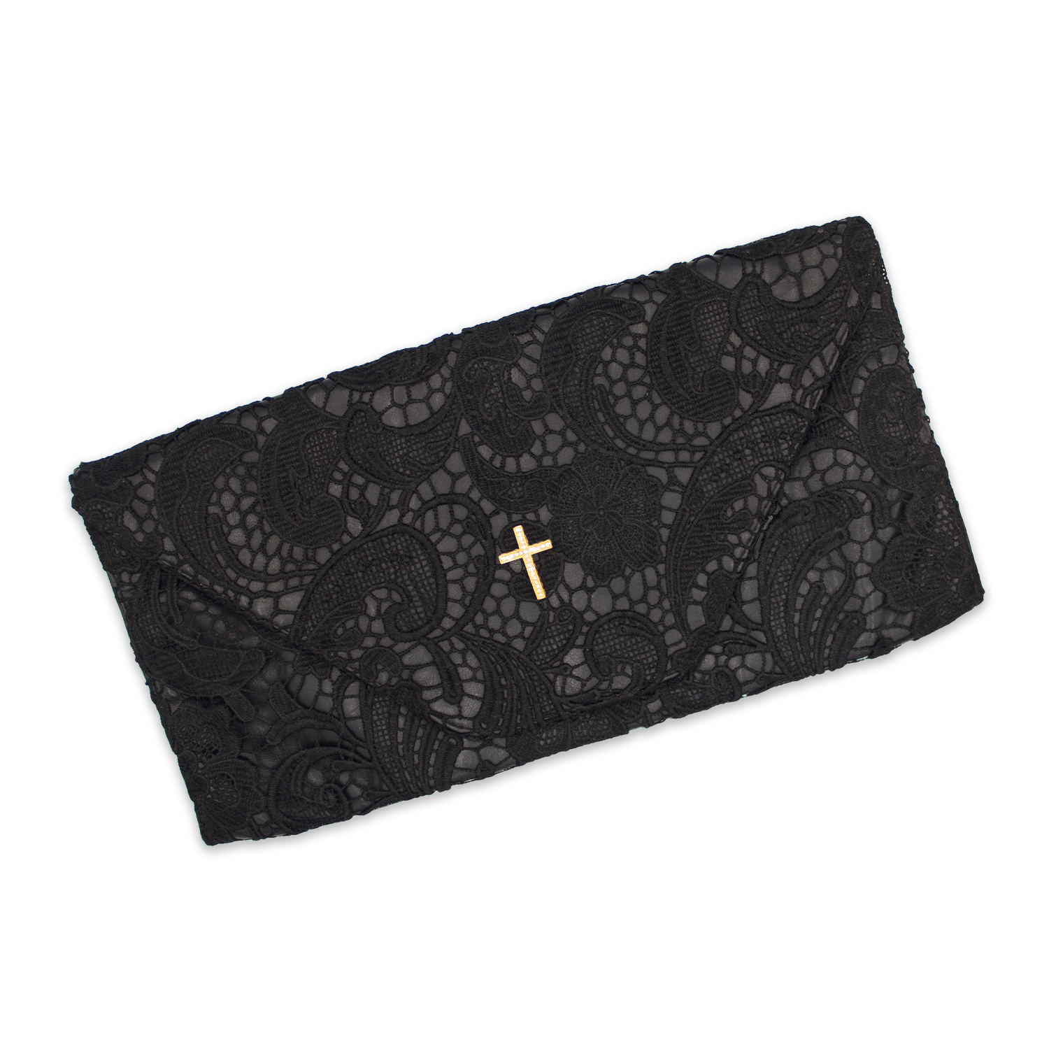 Black Lace Vintage Clutch | Reflection Vintage