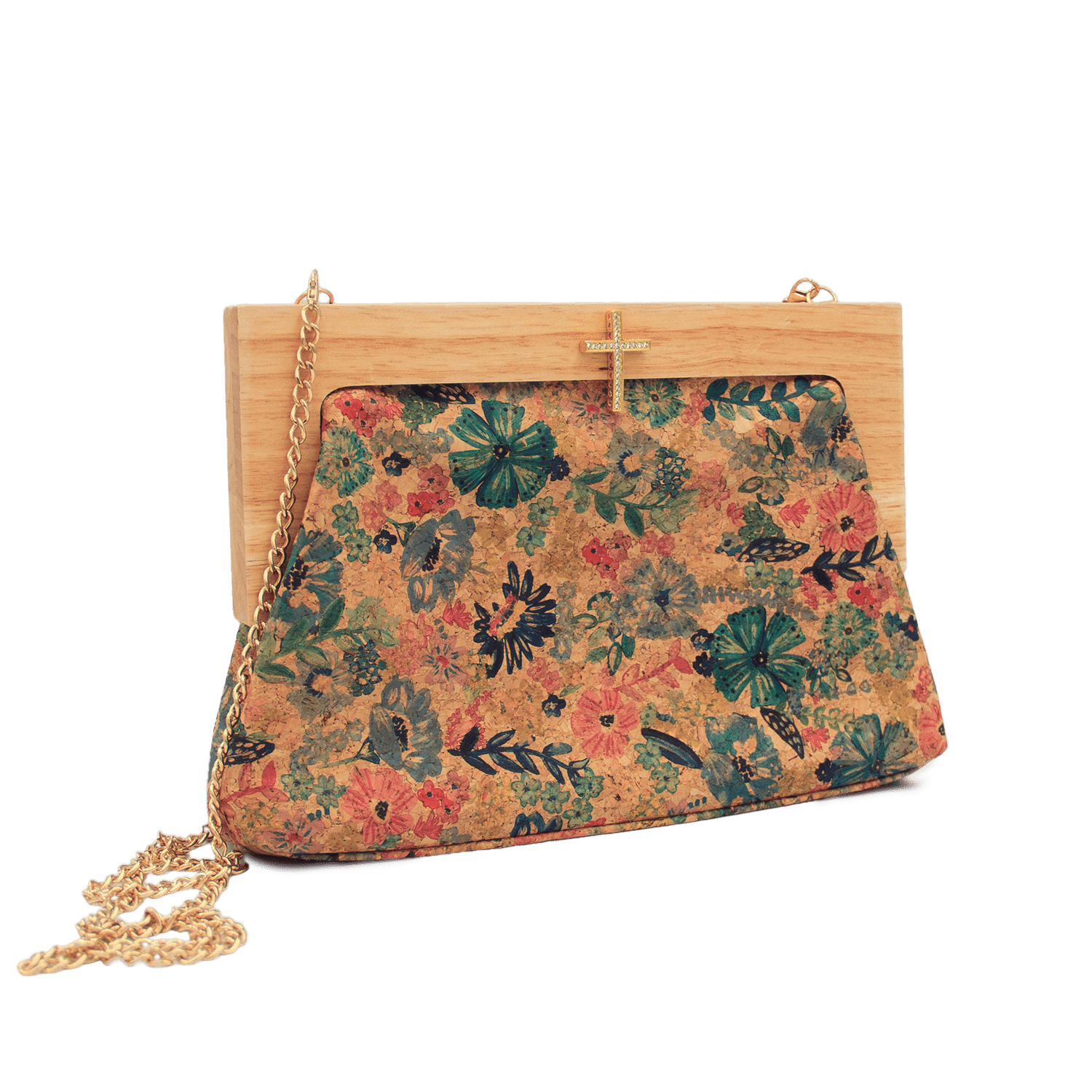 Vintage Floral Cork Bag | Reflection Vintage