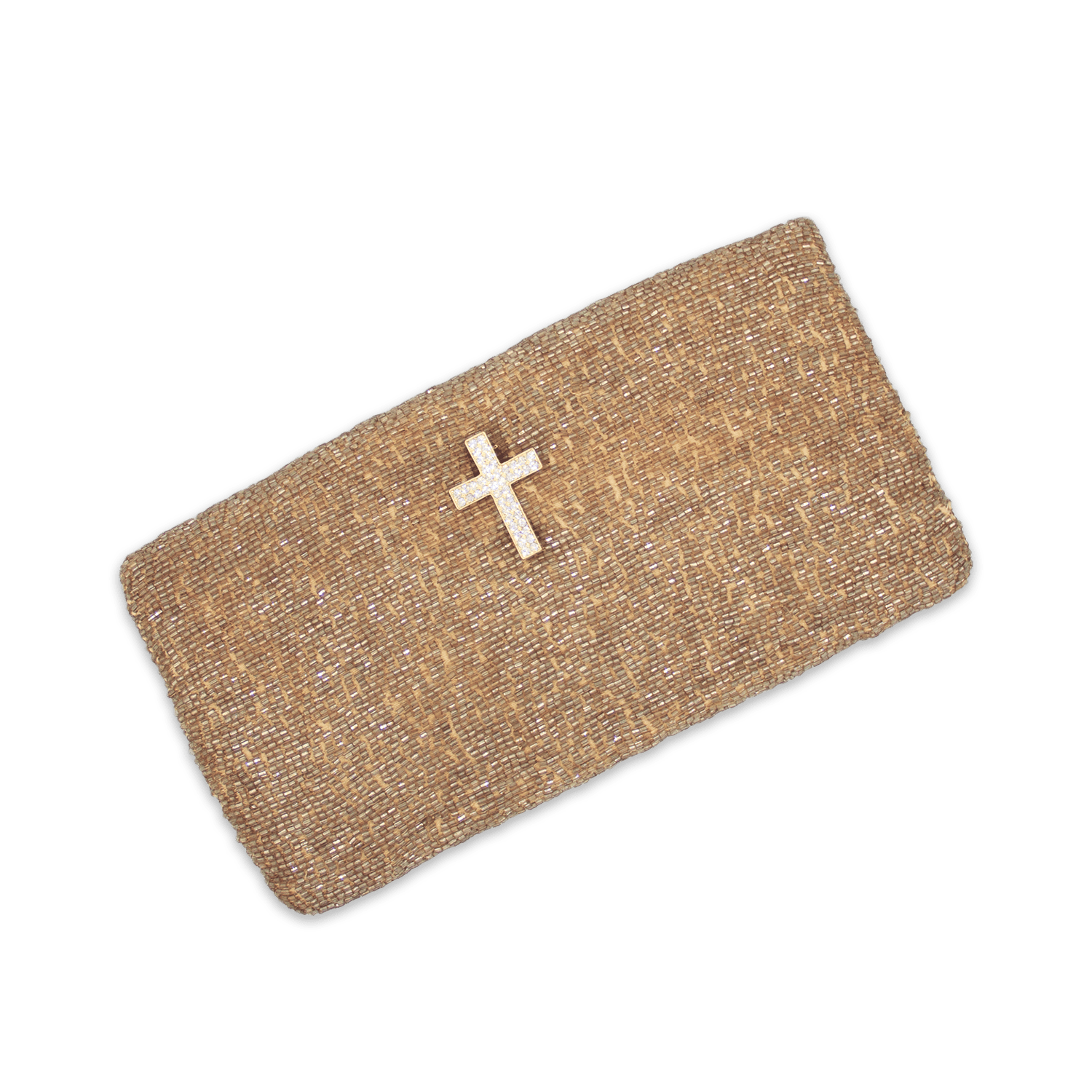 Vintage Gold Beaded Clutch | Reflection Vintage